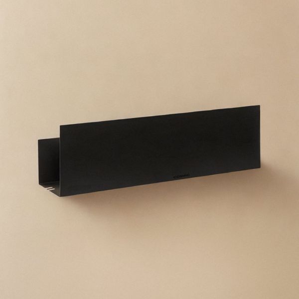 Cosmic Nook Duschablage 40cm, schwarz matt