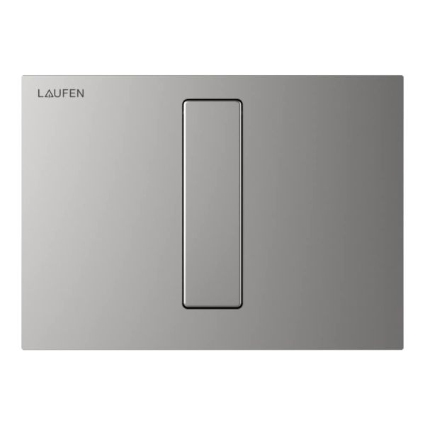 Laufen Ineo Bright Betätigungsplatte vandalensicher, edelstahl gebürstet H9001280000001 