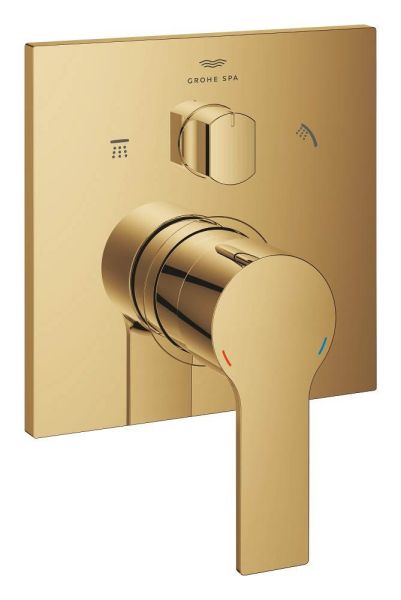 Grohe Allure Einhandbatterie mit 3-Wege Umstellung, eckig, cool sunrise 29176GL1 