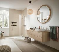Vorschau: Hansgrohe Pulsify S Duschsystem 260 EcoSmart 1jet mit Brausethermostat, brushed bronze