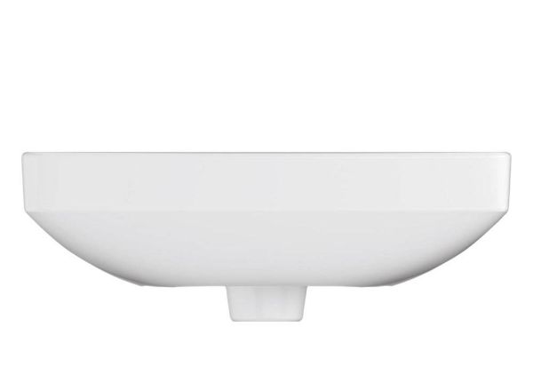 Grohe Euro Keramik Handwaschbecken 45cm mit Hahnloch & Überlauf, weiß