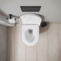 Vorschau: Duravit D-Code Wand-WC Set mit SoftClose WC-Sitz 54x37cm vormontierte Scharniere weiß 49030900B2