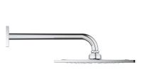Vorschau: Grohe Rainshower Aqua 10“ Kopfbrause-Set 28,6cm, 1 Strahlart, wassersparend, chrom