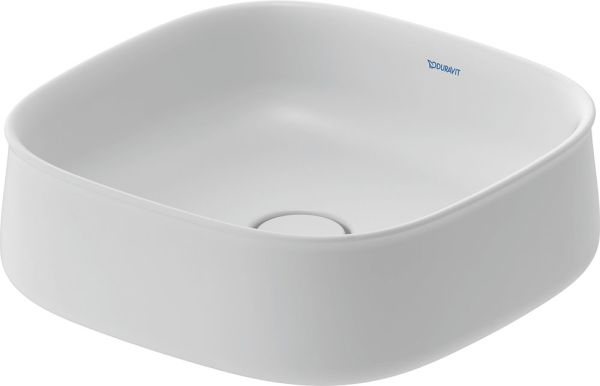 Duravit Zencha Aufsatzbecken 42x42cm WonderGliss weiss matt 23734232791