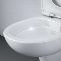 Vorschau: Grohe Bau Keramik Wand-Tiefspül-WC spülrandlos, weiß 112948SH00