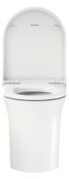 Duravit White Tulip Stand-WC Tiefspüler ohne Spülrand, HygieneGlaze, weiß 2001092000