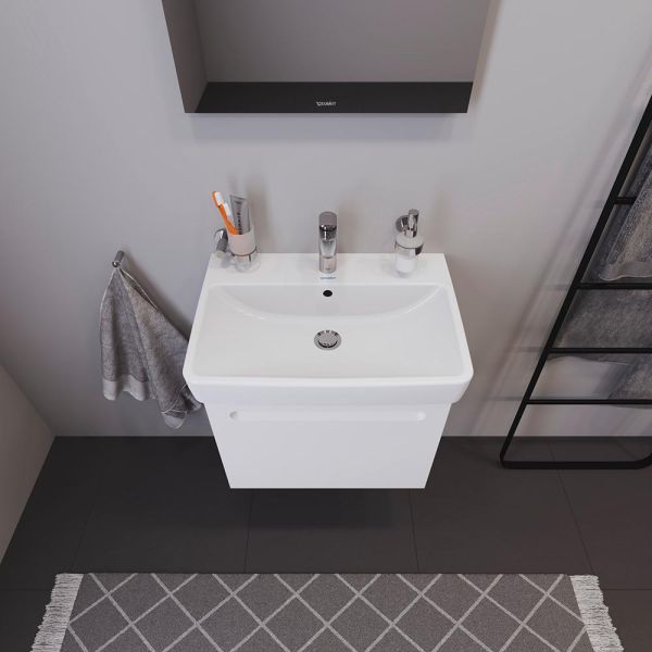 Duravit No.1 Badmöbel-Set 65cm mit Waschtisch und Spiegel N10156018180000