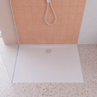 Kaldewei Superplan Zero bodenebene Rechteck-Duschfläche 75x90cm Mod.1520-1