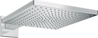 hansgrohe Raindance E 300 Air 1jet Kopfbrause mit Brausearm 390mm EcoSmart, chrom 26239000