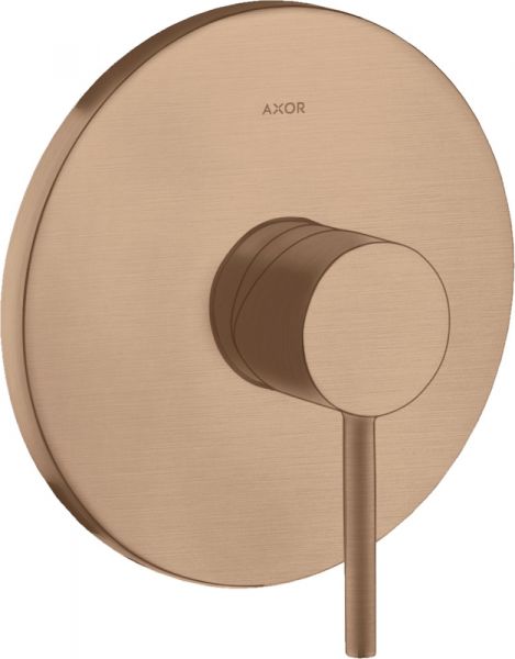 Axor Starck Einhebel-Brausemischer Unterputz brushed red gold 10616310