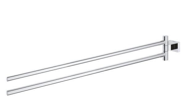 Grohe Essentials Cube Handtuchhalter 2-armig, 44cm, schwenkbar