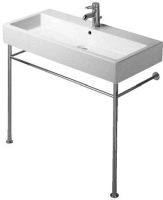 Duravit Vero Metallkonsole bodenstehendWandmontage zu Waschtisch 045410 und 235010 , chrom 0030671000