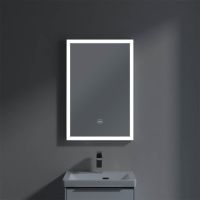 Vorschau: Villeroy&Boch Subway 3.0 LED-Spiegel, 50x75cm, mit Sensordimmer, weiß matt