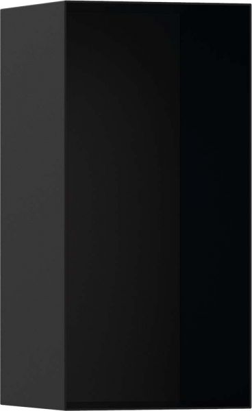 Hansgrohe XtraStoris Minimalistic Wandnische rahmenlos 300/150/140, schwarz matt 