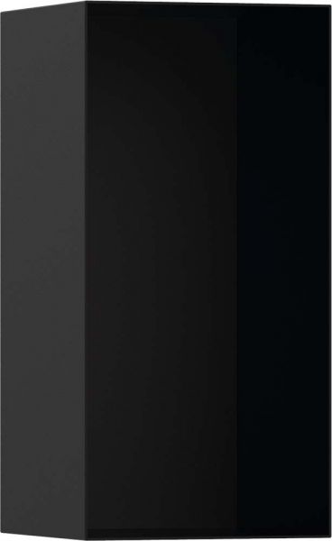 Hansgrohe XtraStoris Minimalistic Wandnische rahmenlos 300/150/140, schwarz matt 