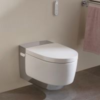 Geberit AquaClean Mera Comfort Wand-Dusch-WC, weiß/chrom