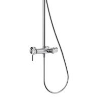 Vorschau: Kludi Logo Einhebelmischer Dual Shower System mit Wanneneinlauf, chrom