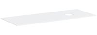 hansgrohe Xevolos E Konsole 137x55cm, Ausschnitt rechts für Aufsatzwaschtisch ohne Hahnloch, weiß matt 54334700