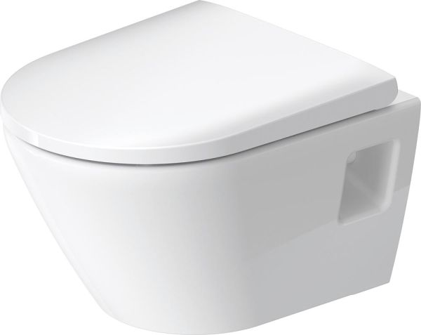 Duravit D-Neo Wand-WC 48x37cm, rimless, HygieneGlaze, weiß 2587092000