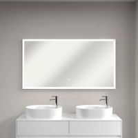 Vorschau: Villeroy&Boch Subway 3.0 LED-Spiegel, 140x75cm, mit Sensordimmer, weiß matt A46314001