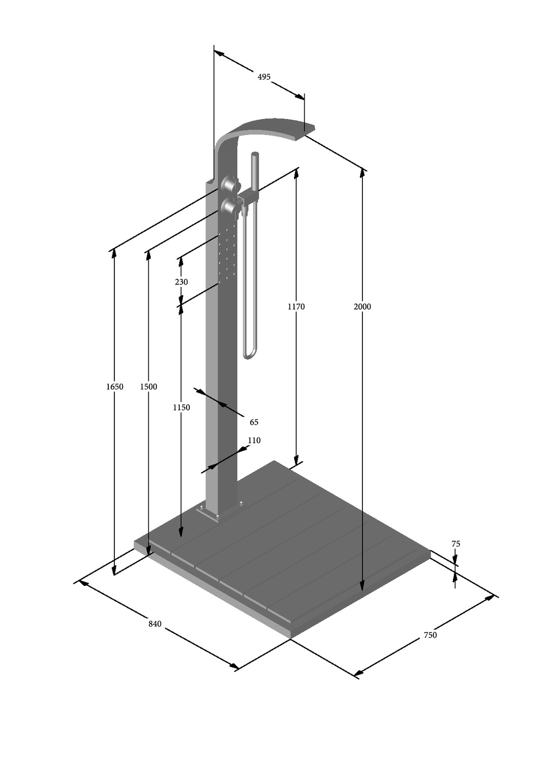 IDEAL STANDARD A7546XG Duschsystem Ceratherm T25 KB d:200mm IDEAL STANDARD A7546XG Duschsystem Ceratherm T25 KB d:200mm