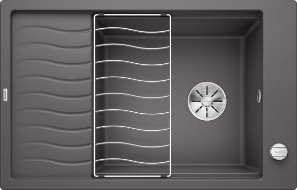 Blanco Elon XL 6 S Granitspüle SILGRANIT® mit Ablauffernbedienung
