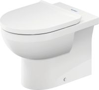 Vorschau: Duravit Duravit No.1 Stand-WC Tiefspüler ohne Spülrand, ohne Beschichtung weiß 2009090000