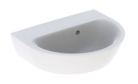 Vorschau: Geberit Renova Handwaschbecken ohne Hahnloch, mit Überlauf, 45x36cm, weiß 500495011