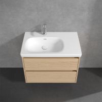 Vorschau: Villeroy&Boch Skyla Waschtischunterschrank C79800 80cm für Becken links