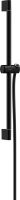 Hansgrohe Unica Brausestange Pulsify S 65 cm mit Push Handbrausehalter, schwarz matt, 24400670