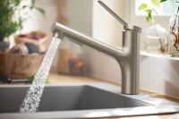 Vorschau: Hansgrohe Zesis M33 Küchenarmatur 150 edelstahl 74800800