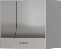 Hansgrohe XtraStoris Original Einbau Toilettenpapierhalter 150/150/140, edelstahl gebürstet 56065800