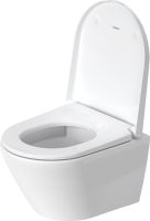 Vorschau: Duravit D-Neo Wand-WC Set inkl. WC-Sitz mit Absenkautomatik, 48x37cm, rimless, weiß
