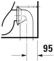 Vorschau: Duravit Darling New Stand-WC Tiefspüler, HygieneGlaze, weiß