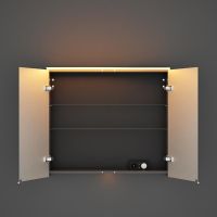 Vorschau: Burgbad Sinea 3.0 LED-Spiegelschrank 90x80cm