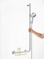 Vorschau: Hansgrohe Raindance Select S 120 / Unica Comfort Brauseset 1,10m Rechts