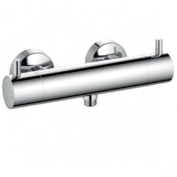 Kludi Bozz Thermostat Brausearmatur, Aufputzmontage chrom 352030538