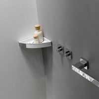 Vorschau: emco loft Eckseifenkorb, chrom/weiß