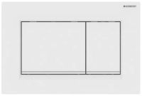 Geberit Sigma30 Betätigungsplatte für 2-Mengen-Auslösung weiß