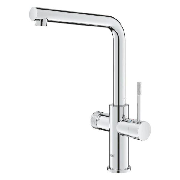 Grohe Blue 2.0 5-in-1-Armatur, L-Auslauf, chrom