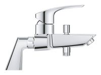 Vorschau: Grohe Eurosmart Einhebel-Wannenrandmischer, Standanschlüsse, chrom