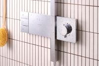 Vorschau: hansgrohe Raindance Alive Q Duschsystem 210/340 2 Strahlarten, ShowerSelect Comfort, chrom