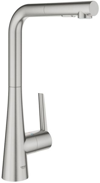 Grohe Zedra Einhand-Spültischbatterie, 12 supersteel 32553DC2 3
