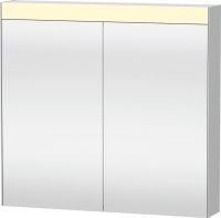 Vorschau: Duravit XBase Badmöbel-Set 83cm mit ME by Starck Waschtisch und Spiegelschrank