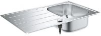 Vorschau: Grohe K200 Edelstahlspüle mit Abtropffläche, edelstahl 31552SD1