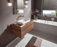 Vorschau: hansgrohe Vivenis Waschtischarmatur 19,2 cm Unterputz Wandmontage, brushed bronze