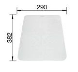 Vorschau: Blanco Flexible Schneidauflage 38,2x29cm, weiß