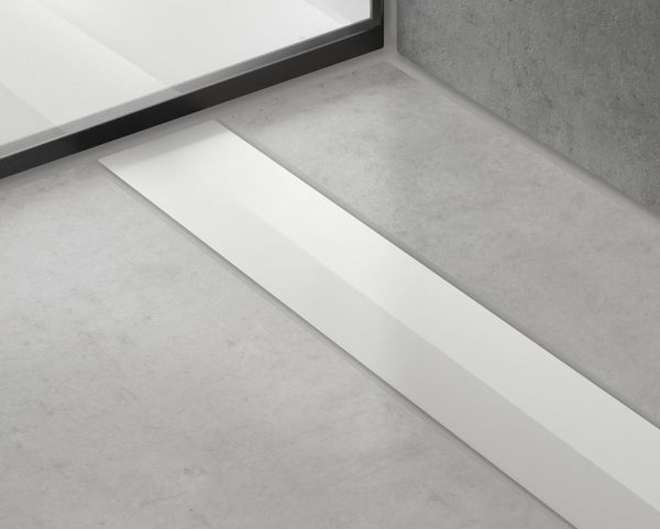 hansgrohe RainDrain Flex Duschrinne 160cm, kürzbar, edelstahl gebürstet 56261800