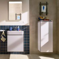 Vorschau: hansgrohe Xilesa E Unterschrank 48x38cm für Handwaschbecken, 1 Schubkasten