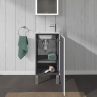 Vorschau: Duravit L-Cube Waschtischunterschrank bodenstehend 42x29cm mit 1 Tür für ME by Starck 072343